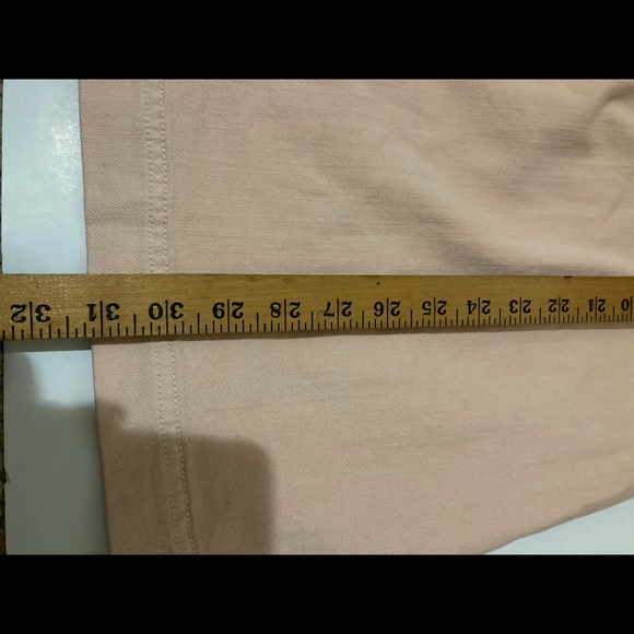 Anthropologie Holding Horses Pink Denim Regatta Wrap Dress Size 8 - Picture 15 of 15